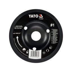 DISC RASPEL LEMN,DEPRESAT,125X22.2MM,NR1 2