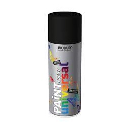Spray vopsea Biodur Negru lucios RAL 9005 400 ml