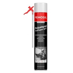 Adeziv spuma pentru polistiren Premium Polystyrol FixFoam 877, 750ml, Penosil