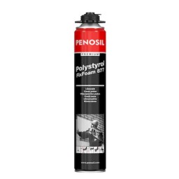 Spuma adeziva PENOSIL Premium Polystyrol FixFoam 877 pentru constructii, de pai 750 ml