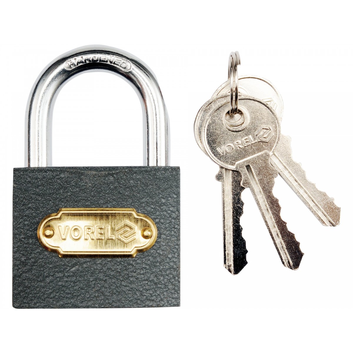 Lucchetto con chiave in ferro ansa H 14.5 x L 12.5 x 4.0 mm | Leroy